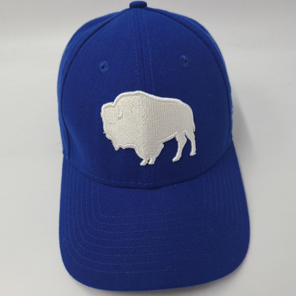 Buffalo Bills Hat Adjustable New Era 9Forty Blue White NFL Alternate Logo Men